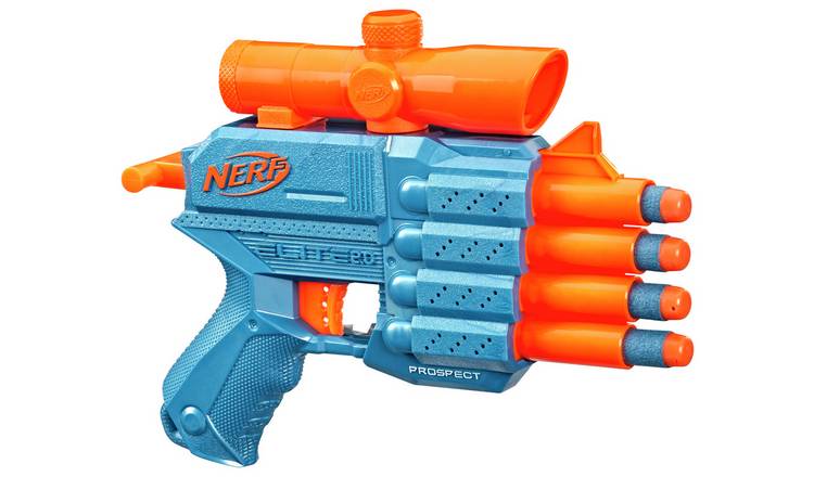 Nerf Elite Junior Explorer Easy-Play Toy Foam Blaster, 8 Darts for  Multicolor