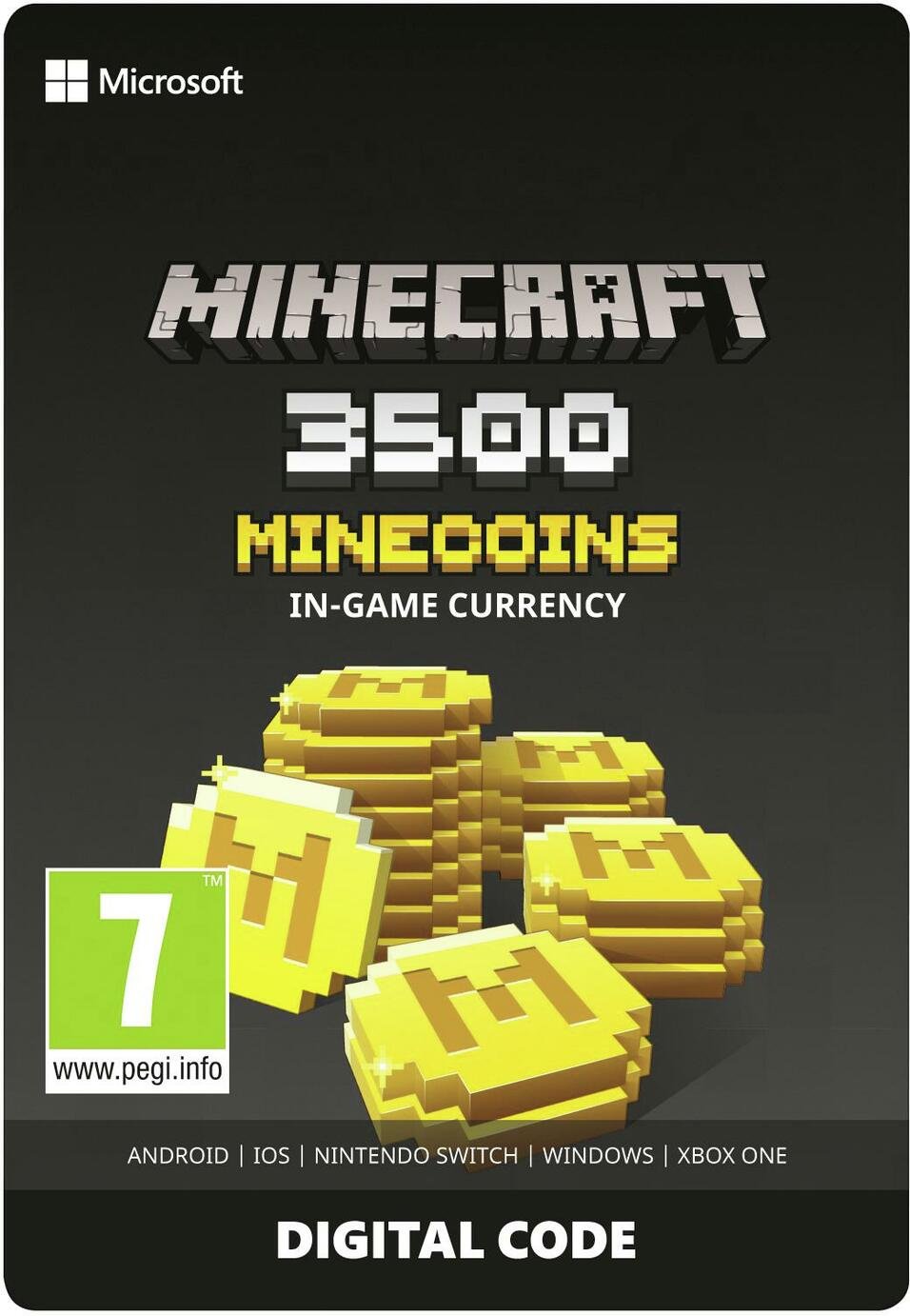 Microsoft Minecraft 3500 Minecoins Digital Download Review