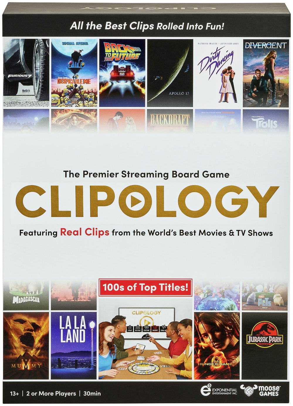 Clipology - The Premier Streaming Board Game