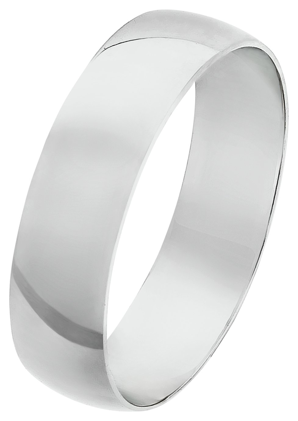 Revere 9ct White Gold D-Shape Wedding Ring Review