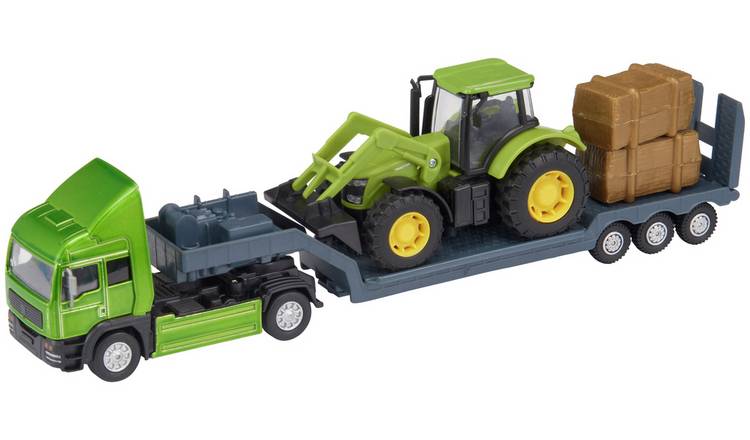 Teamsterz Die-Cast Tractor Transporter