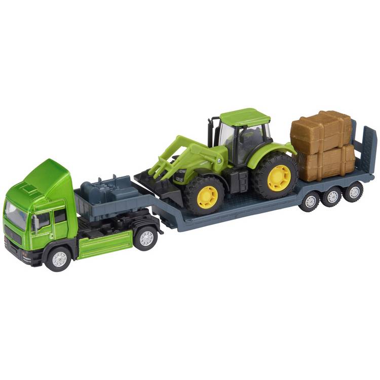 Teamsterz Die-Cast Tractor Transporter 0