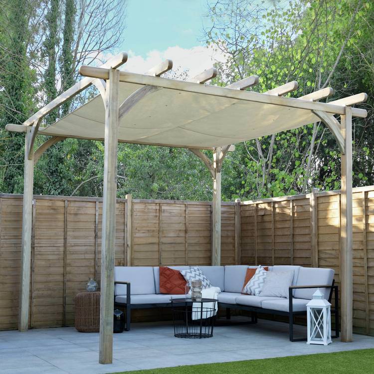 Forest Garden Ultima 3.6 x 3.6m  Pergola & Canopy 0