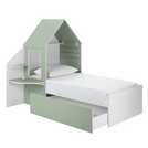Buy Argos Home Boutique House Single Cabin Bed - Green ...