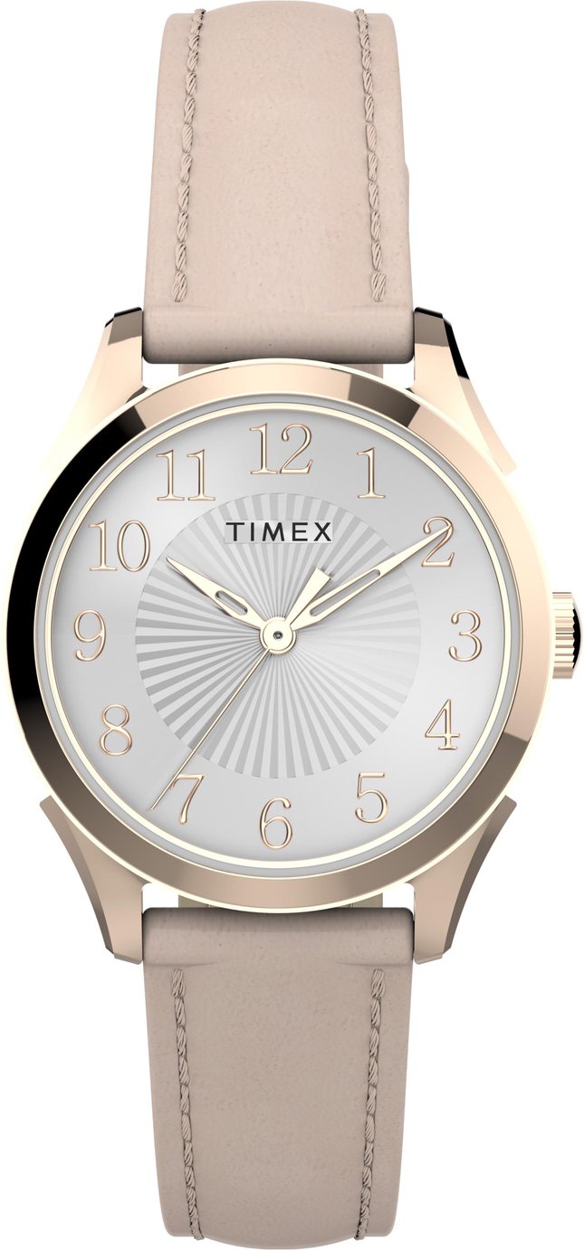 Timex Ladies Pink Leather Strap Watch Review