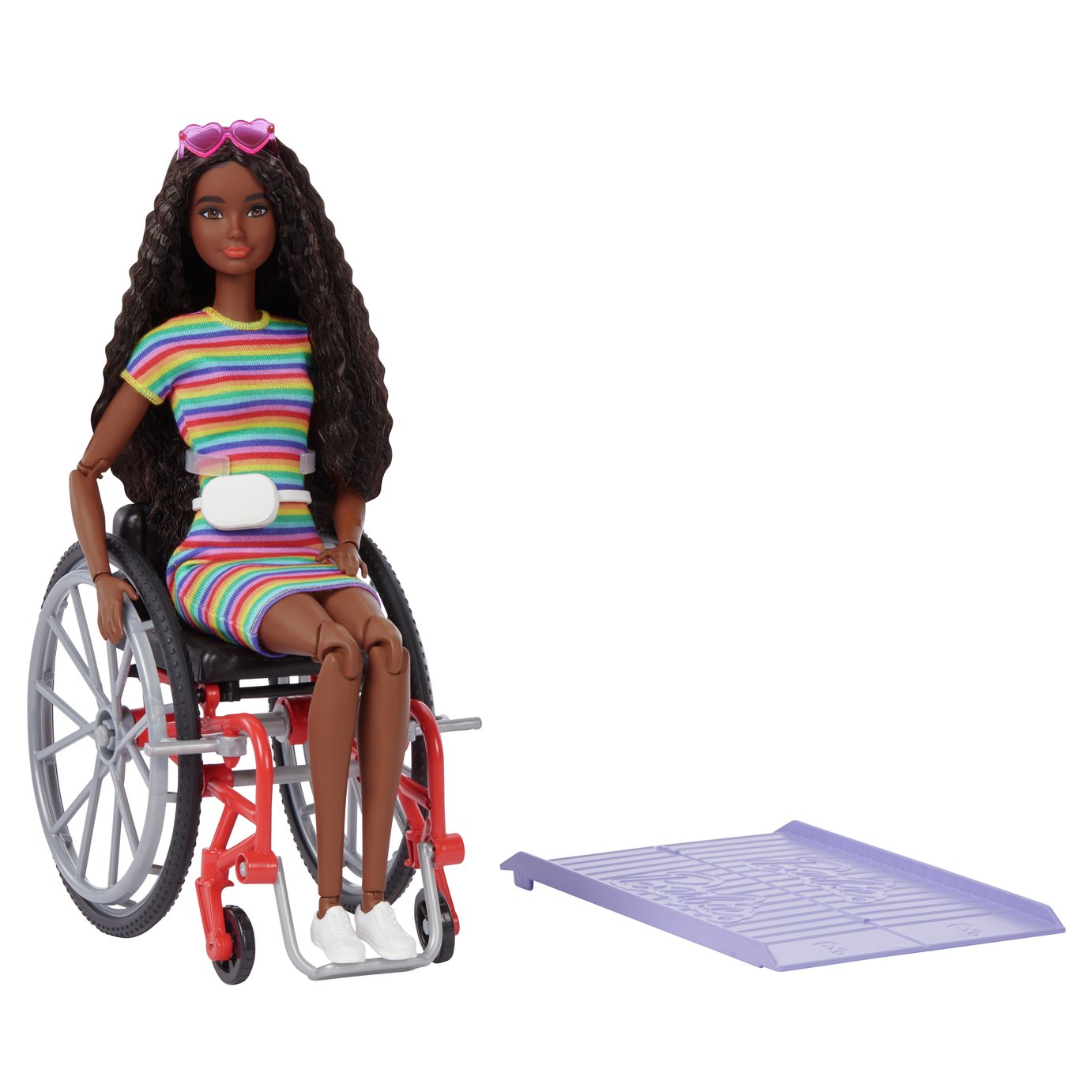 barbie on a wheelchair