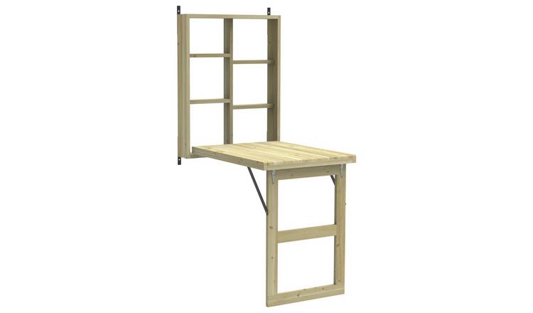 Forest Garden Folding Garden Bar - Natural