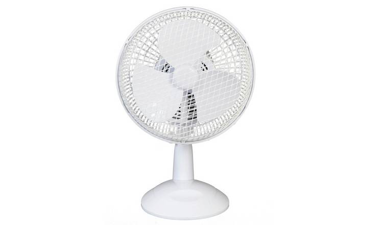 Challenge White Oscillating Desk Fan - 7 Inch | Fans |