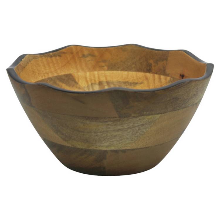 Habitat Mango Wood Serving Bowl 0