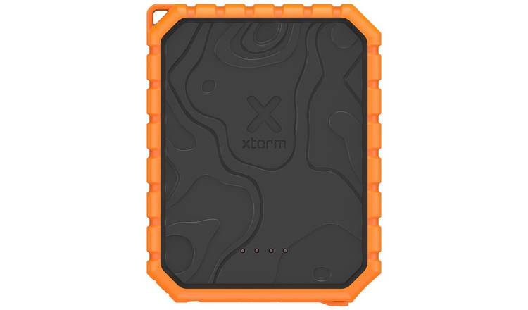 Xtorm 10000mAh Rugged Portable Power Bank - Black & Orange