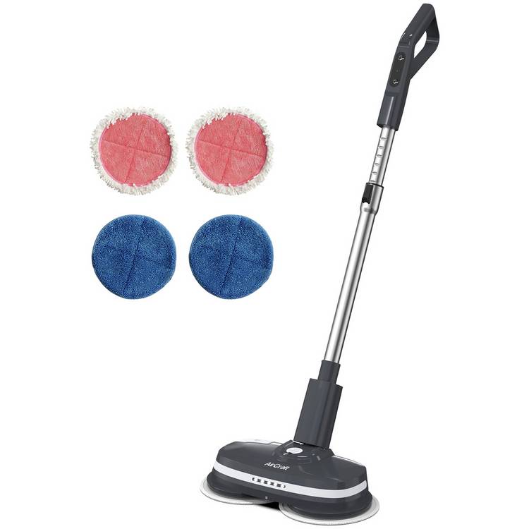 AirCraft PowerGlide Cordless Hard Floor Cleaner with 4 Pads 0