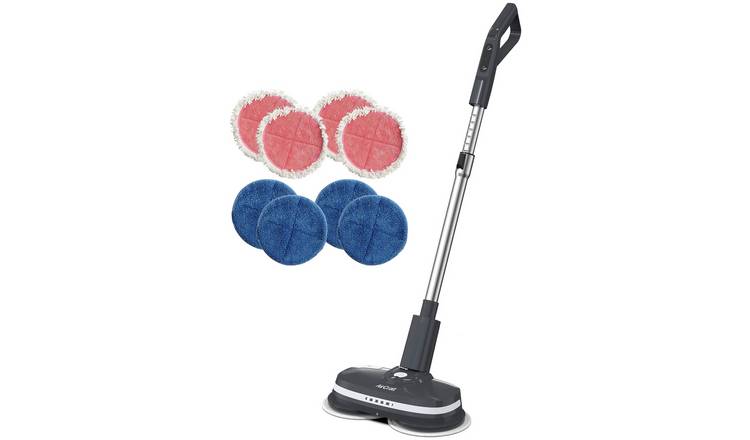 AirCraft PowerGlide Cordless Hard Floor Cleaner with 8 Pads 