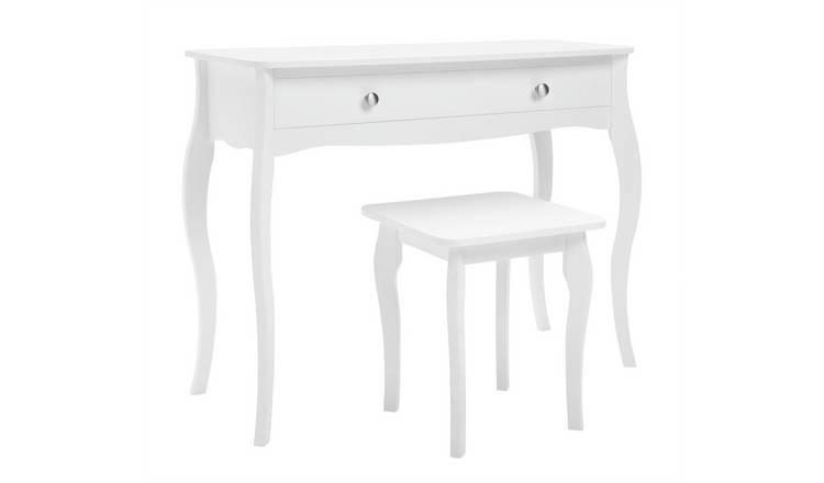 Buy Argos Home Amelie 1 Drawer Dressing Table And Stool White