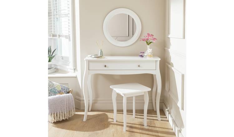 Buy Argos Home Amelie 1 Drawer Dressing Table And Stool White