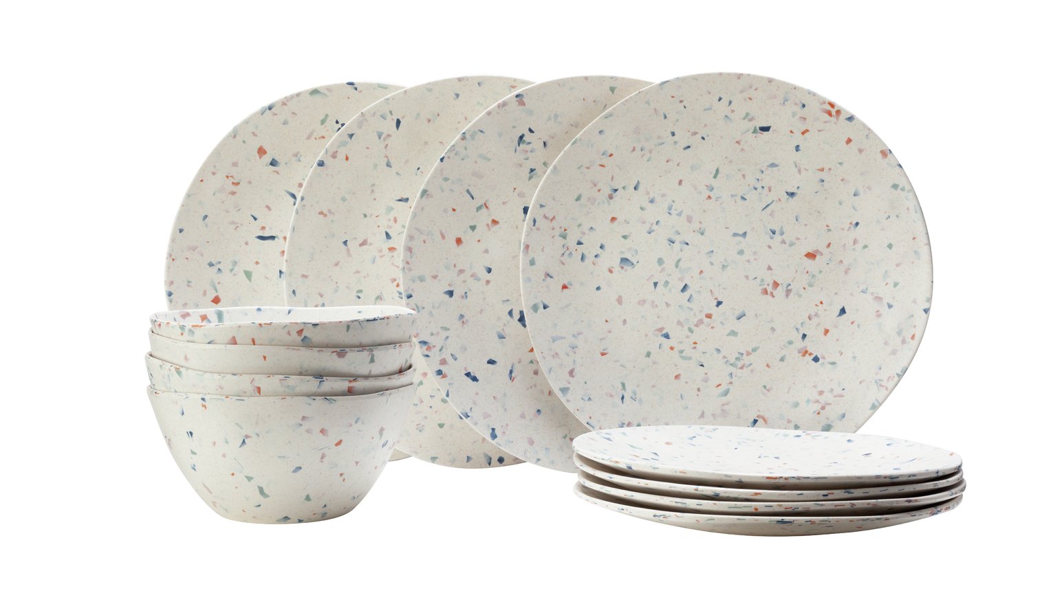 Argos Home Sahara 12 Piece Terrazzo Picnic Dinner Set Review