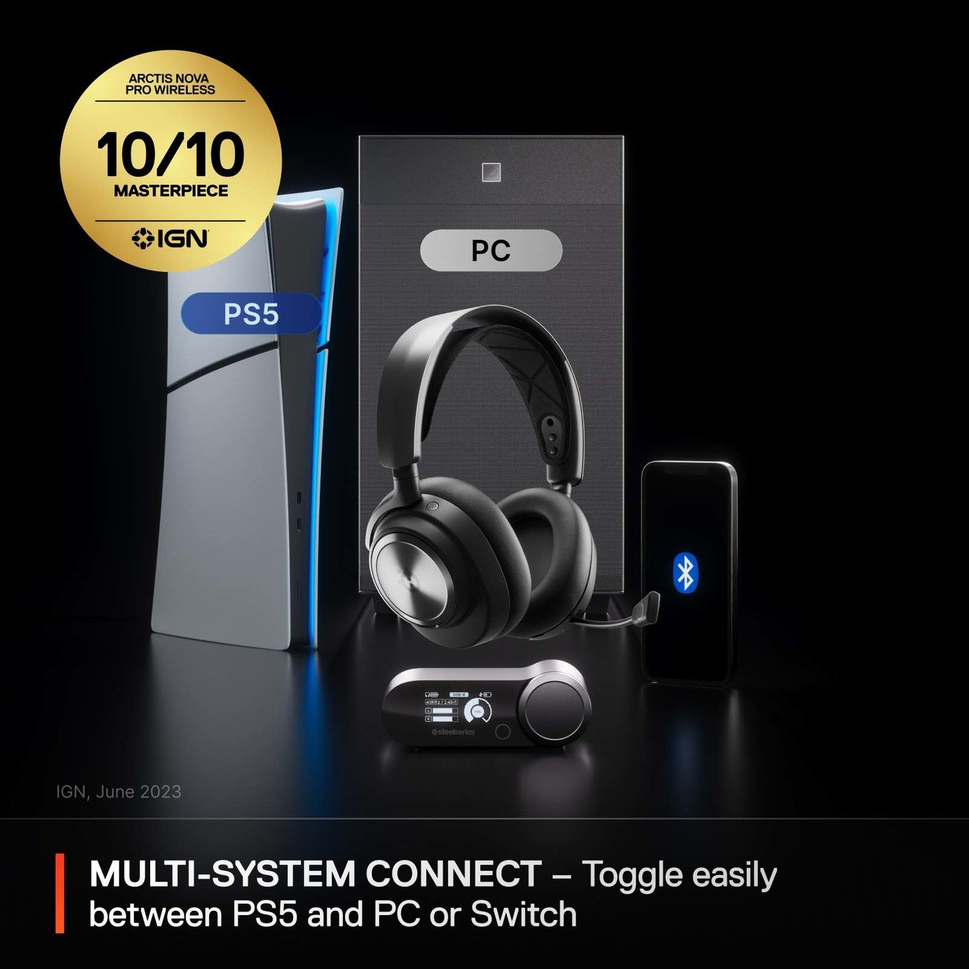 Buy Steelseries Arctis Nova Pro PS5, PC Wireless Gaming Headset