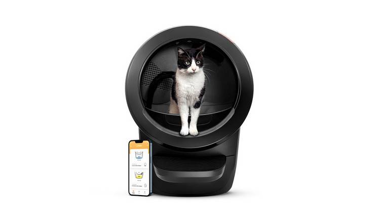 Litter Robot 4 Features Black Cat Litter Tray