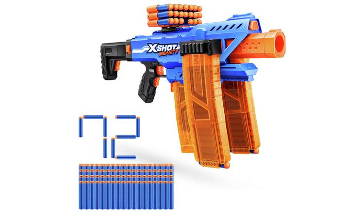 XSHOT Insanity Motorized Clip Mania (72 Darts)