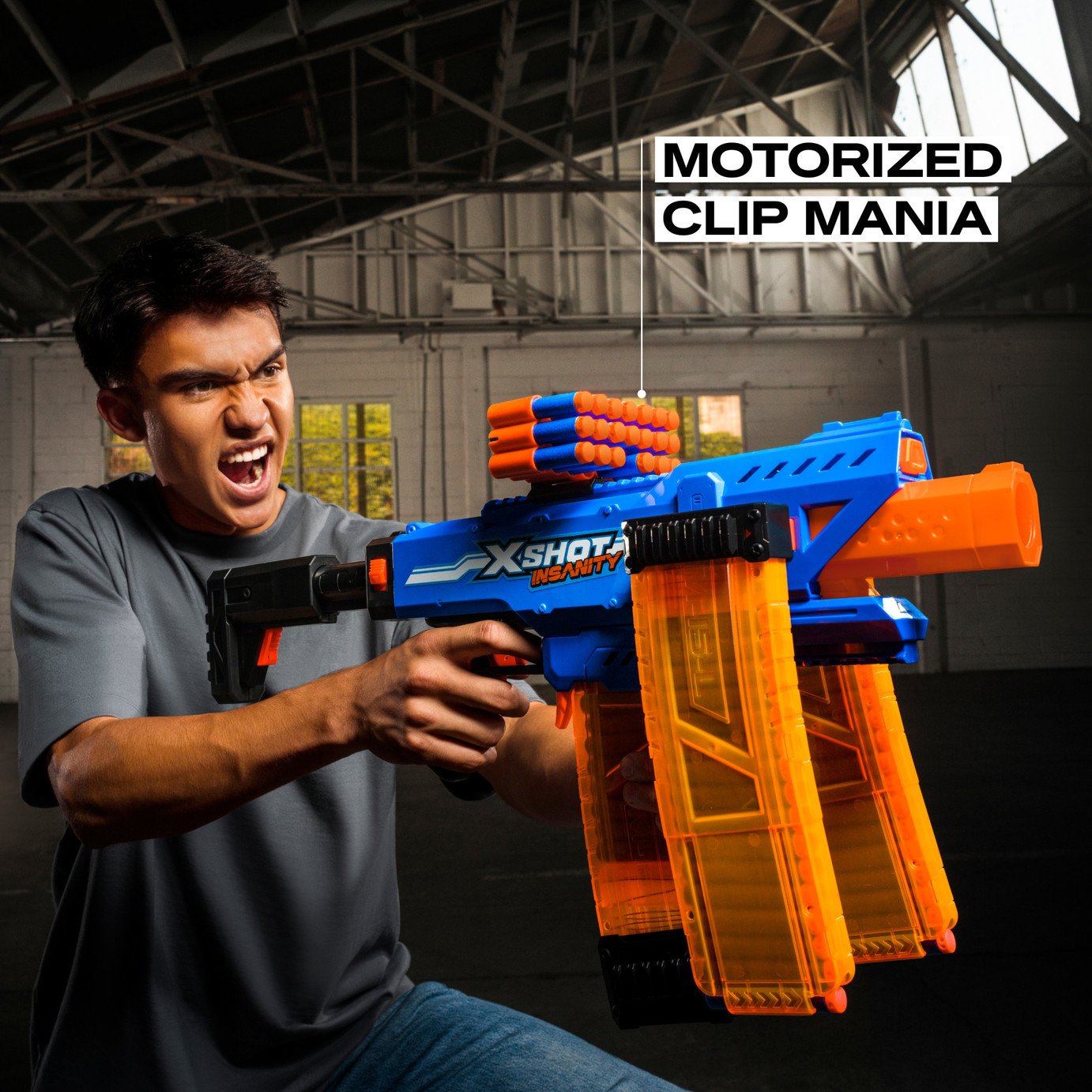 Buy XSHOT Insanity Clip Mania (72 Darts) | Blasters | Argos