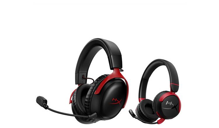 HyperX Cloud III & Cloud Mini Gaming Wireless Headset Bundle