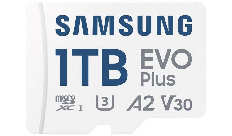 Samsung EVO Plus 160MBs MicroSD Memory Card - 1TB