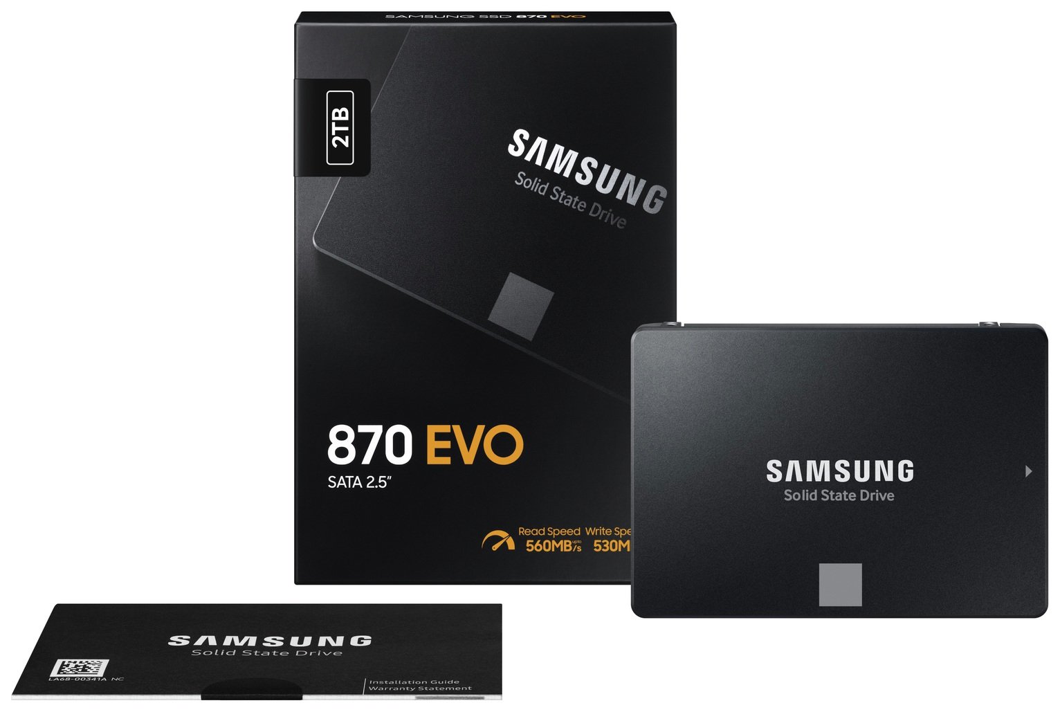 Buy Samsung 870 EVO 2TB Internal SSD | External hard drives | Argos