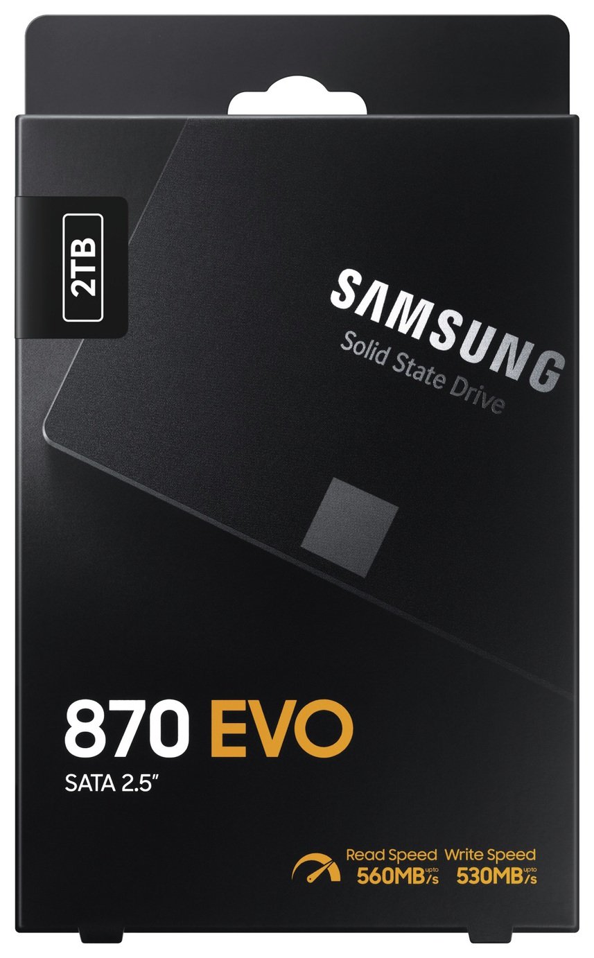 Buy Samsung 870 EVO 2TB Internal SSD | External hard drives | Argos
