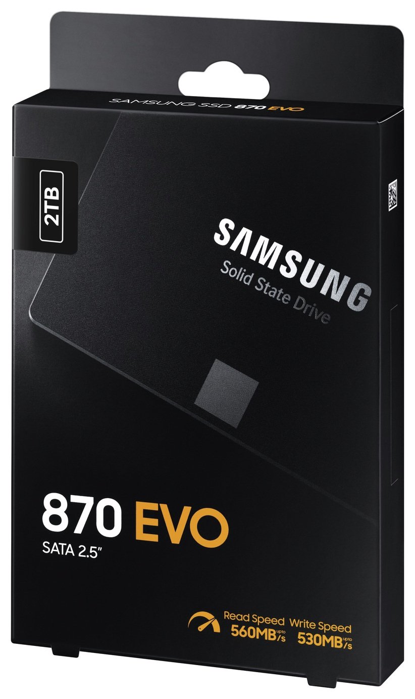 Buy Samsung 870 EVO 2TB Internal SSD | External hard drives | Argos