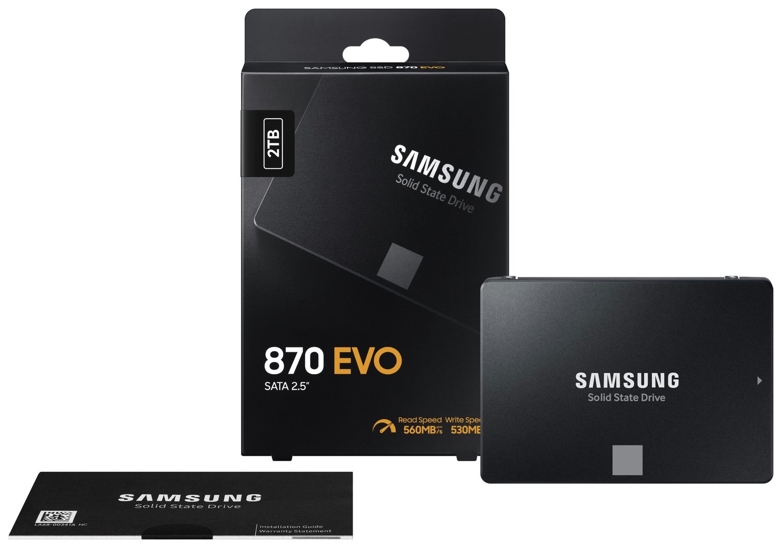 内蔵型SSD SAMSUNG SSD 870 EVO 2TB Buy Samsung 870 EVO 2TB Internal SSD | External hard drives | Argos