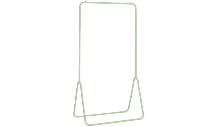 Habitat Arnie Single Clothes Rail - Sage Green