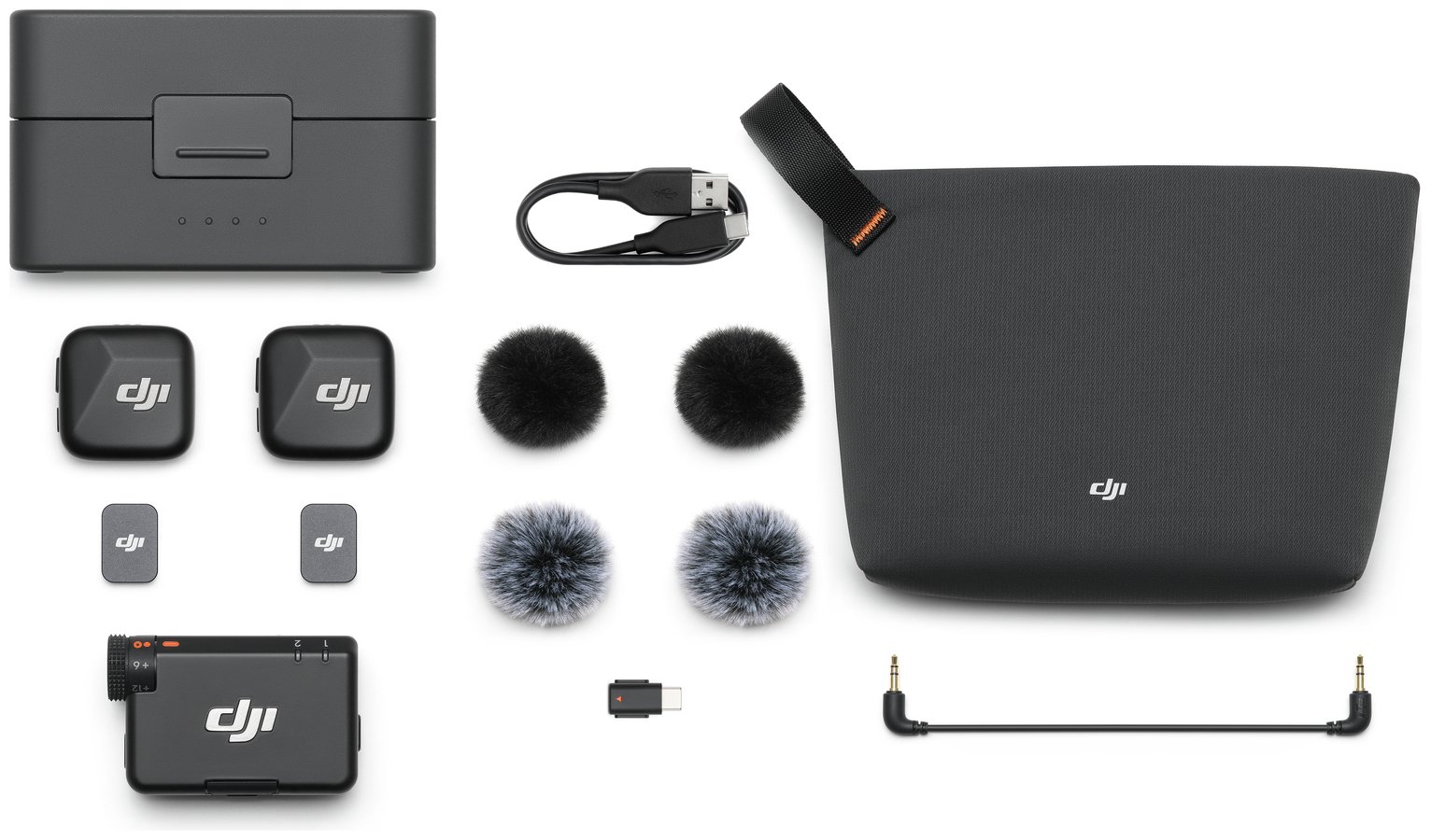Buy DJI Mic Mini wireless Microphone 2TX + 1RX + Charging Case