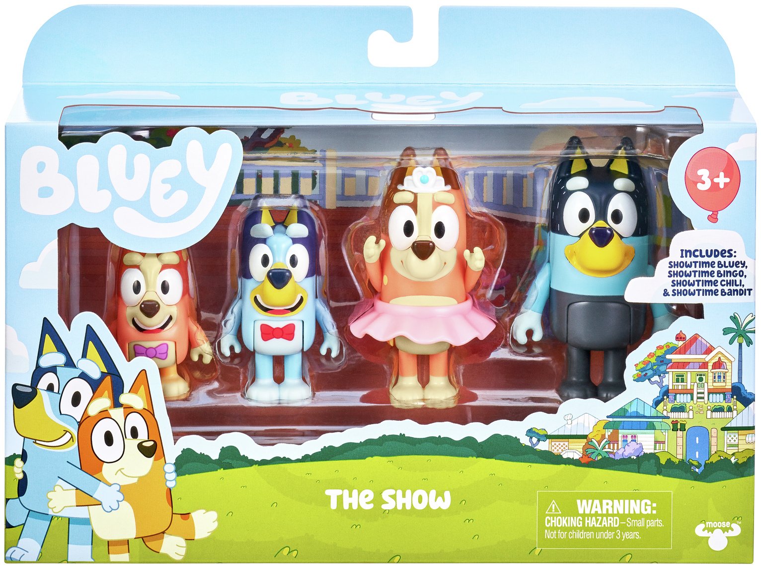 Bluey Family 4-Pack Figure Set For Sale Online Tide Flow Fashion ...