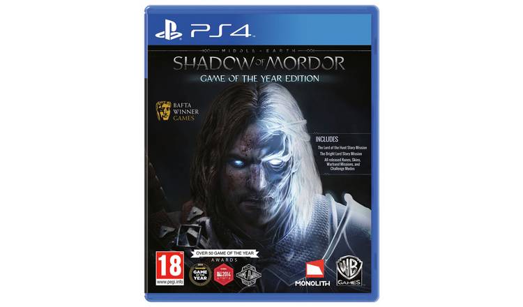 Middle Earth: Shadow Of Mordor PS4 Game