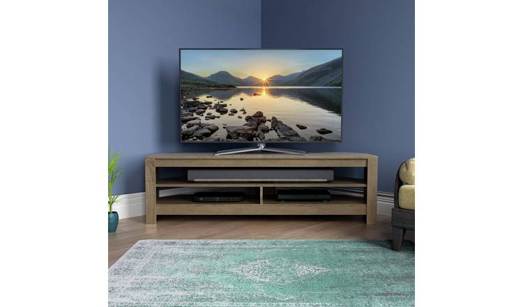 AVF Calibre Up to 65 Inch TV Stand - Rustic Swan Oak