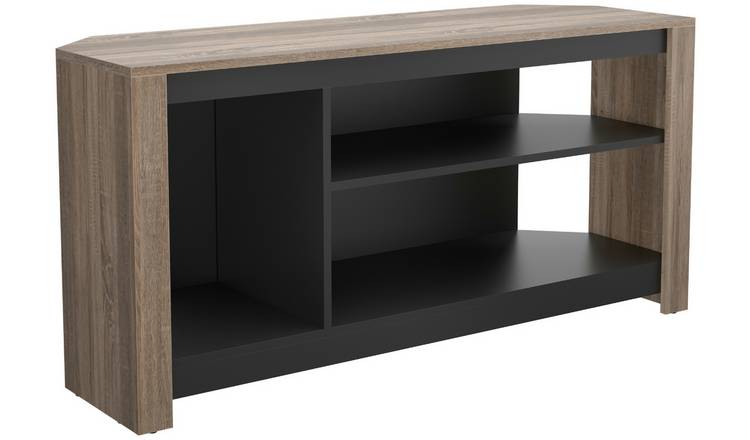 AVF Calibre Alto Up to 60 Inch TV Stand - Sawn Oak & Black