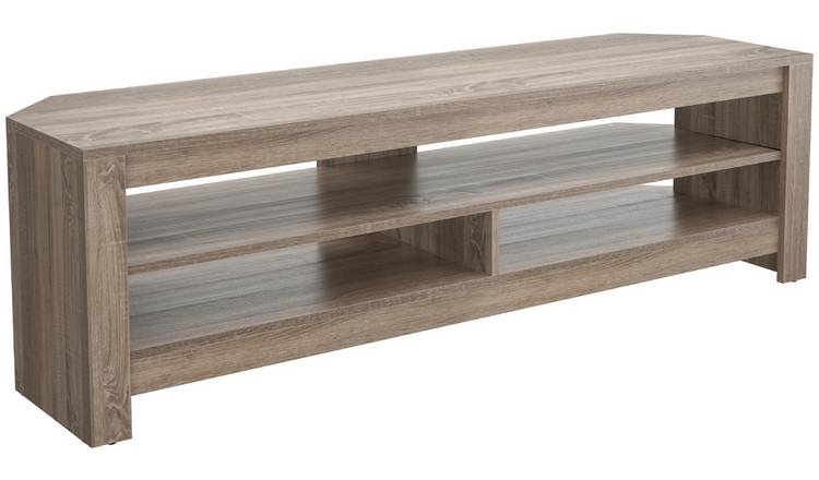 AVF Calibre Sound Up to 65 Inch TV Stand - Rustic Sawn Oak
