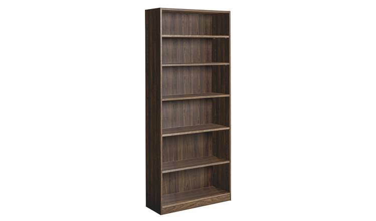 Argos Home Maine Deep Bookcase - Walnut