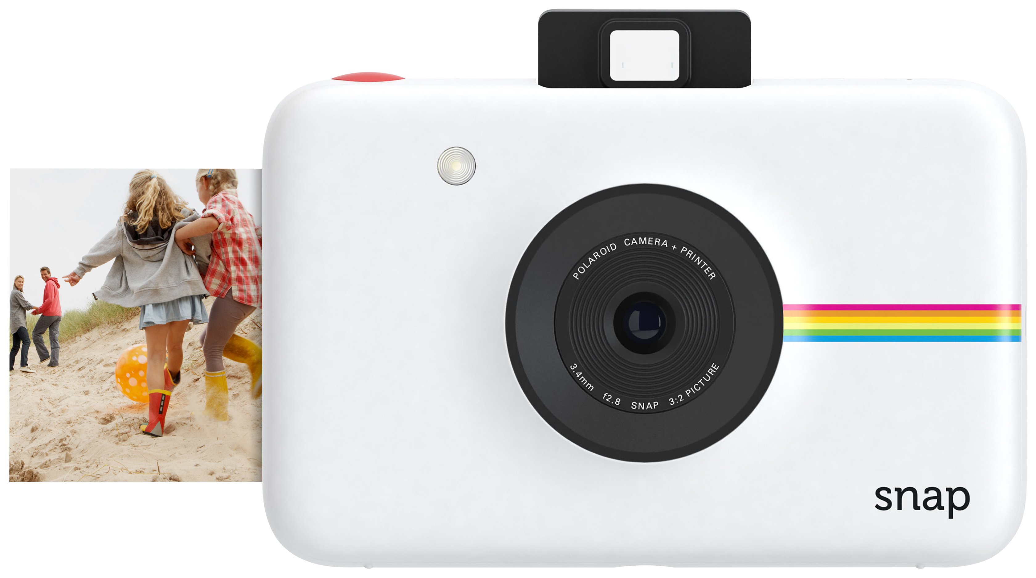 Polaroid Snap Instant Print Digital Camera 20 shots - White