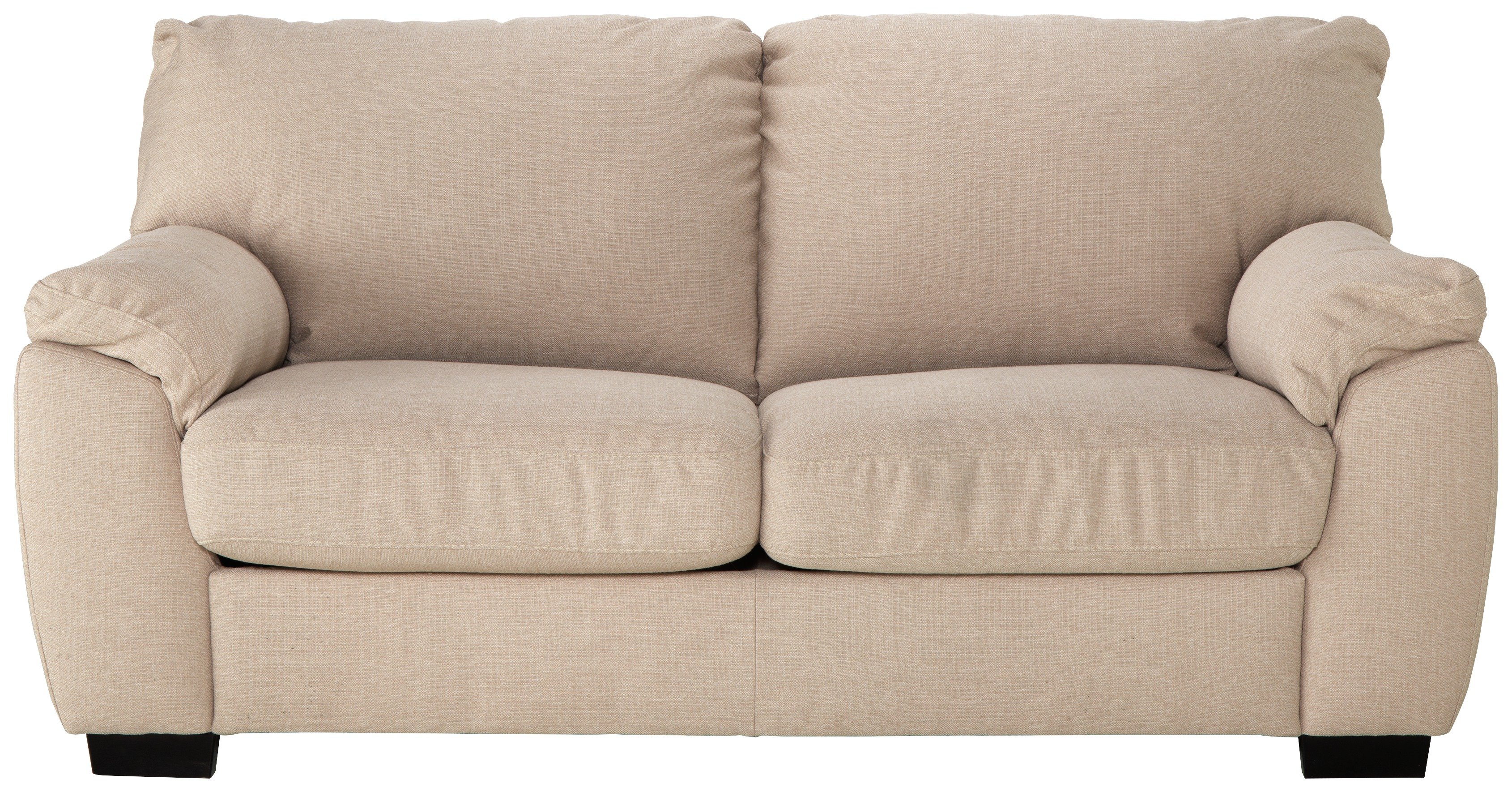 Argos Home Milano 2 Seater Fabric Sofa Bed - Beige