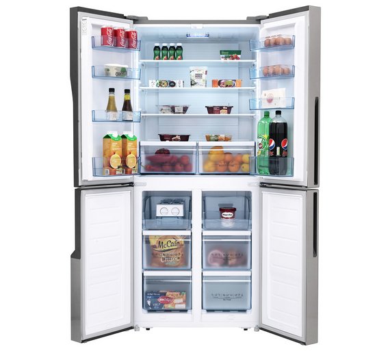 Buy Hisense RQ562N4AC1 4 Door American Fridge Freezer at Argos.co.uk ...