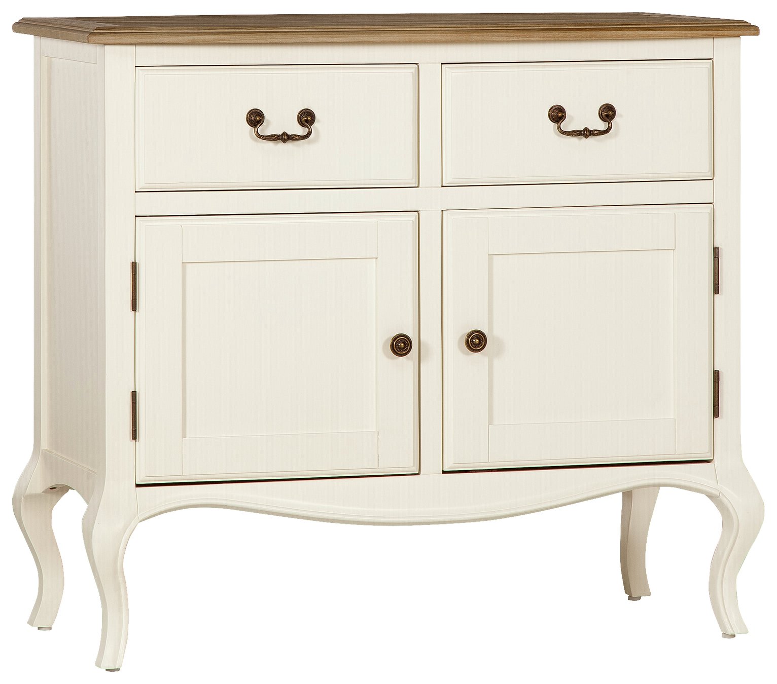 Argos Home Harper 2 Door 2 Drawer Solid Wood Sideboard