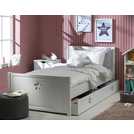 Buy Habitat Stars Single Bed with Drawer White Kids beds Argos