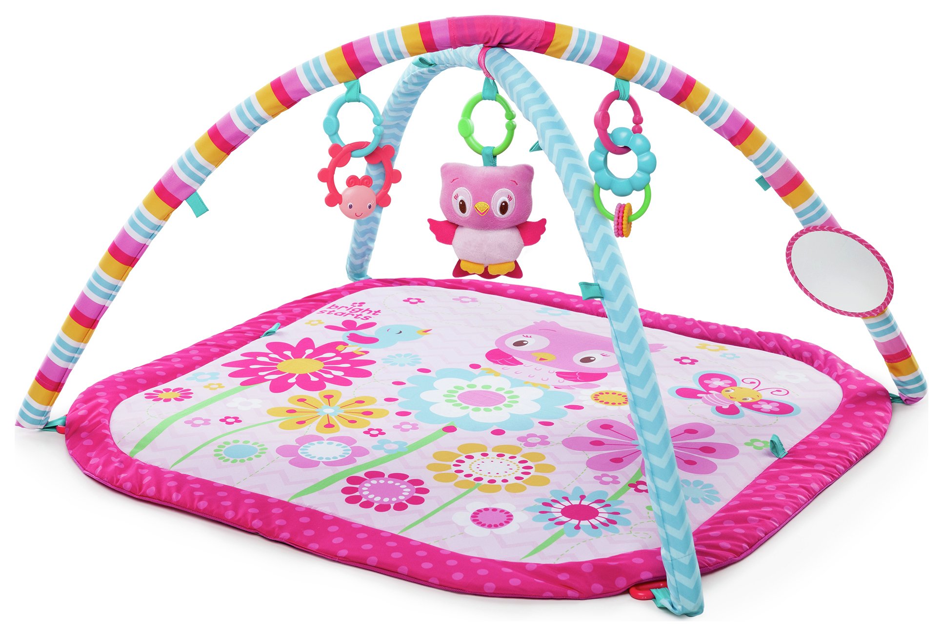 Bright Starts Pretty in Pink Fancy Flowers Activity Gym.