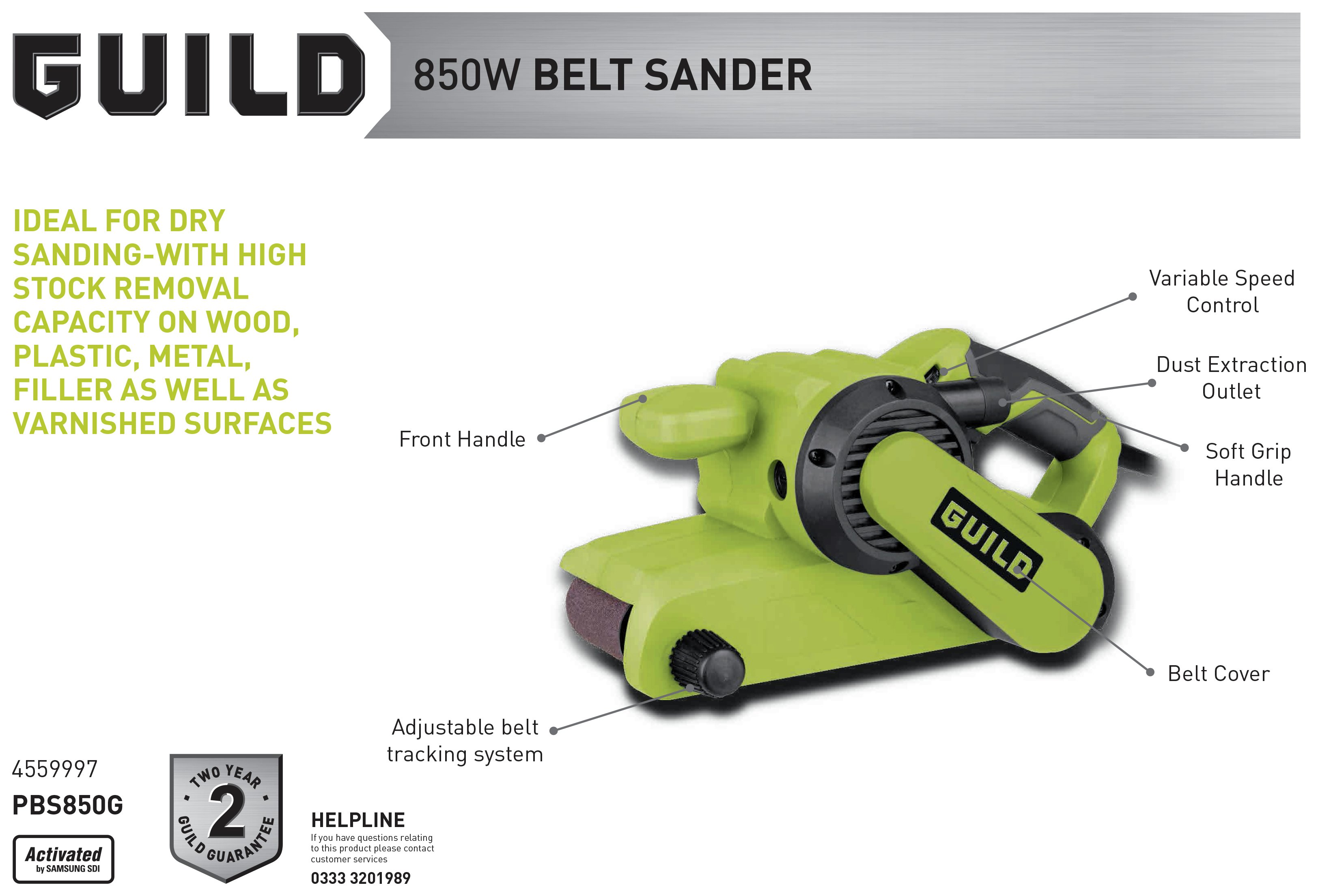 Guild Belt Sander Review