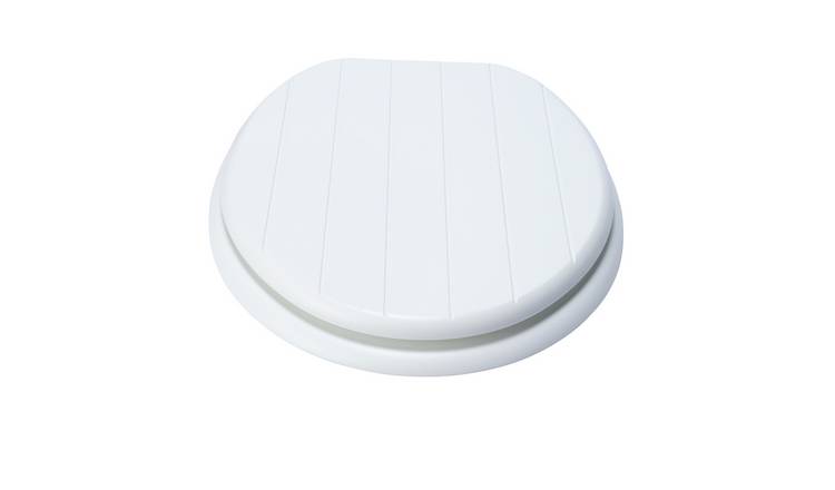 Buy Argos Home Tongue and Groove Style Toilet Seat White Toilet seats Argos