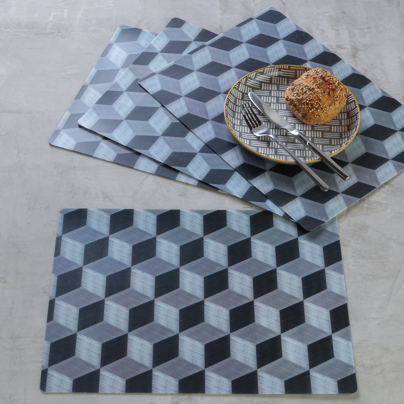 Argos Home Loft Living Set of 4 Plastic Placemats Review