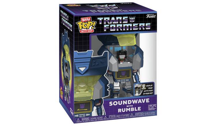 Funko Bitty Bots Transformers Soundwave Figure