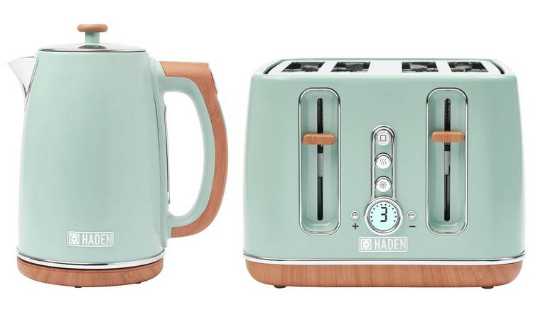 Haden 207678 Dorchester Kettle & 4 Slice Toaster - Sage