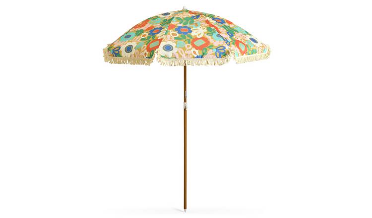 Habitat x Scion 1.6m  Garden Parasol - Kukkia Print