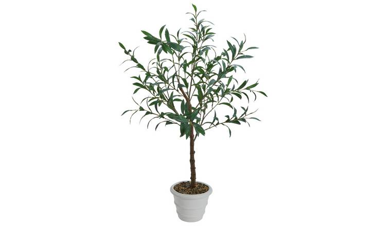 Home 53 inch Tall Faux Olive Tree